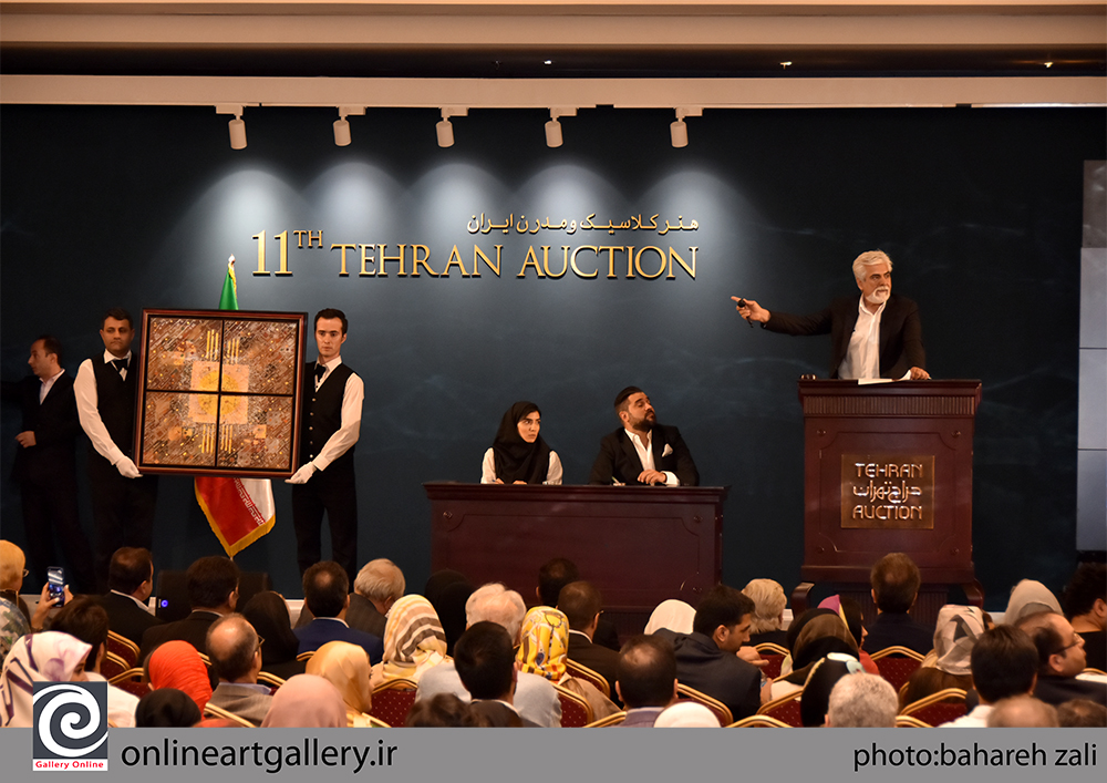 گزارش تصویری یازدهمین دوره حراج تهران (بخش اول)